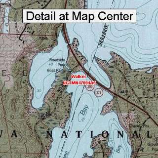   Map   Walker, Minnesota (Folded/Waterproof)