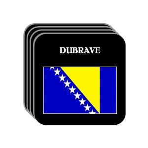  Bosnia and Herzegovina   DUBRAVE Set of 4 Mini Mousepad 