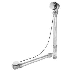  Tubular ABS Bath Drain with Overflow Body Only