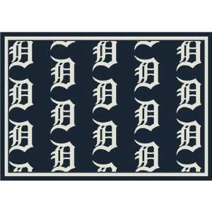   Team Repeat Detroit Tigers Baseball Rug Size 10 9x13 2 Furniture