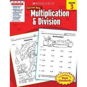  Teaching Resources Success Multiplication Division Grades 3 Category 
