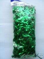 metallic green shredded tissue paper £ 1 29