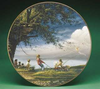 SPRING FEVER COLLECTOR PLATE BY TERRY REDLIN  