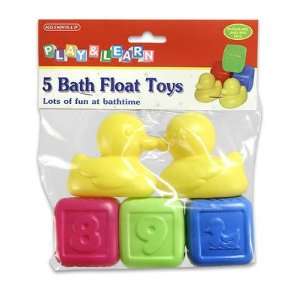   Ducks & Blocks Bath Float Toys Lots of Fun At Bathtime Toys & Games