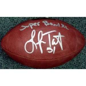  Lofa Tatupu Signed Ball   Super Bowl XL