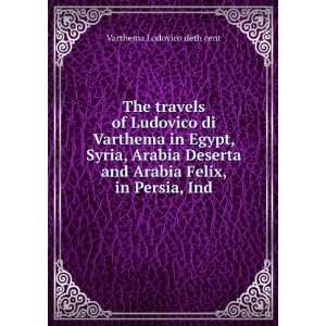  The travels of Ludovico di Varthema in Egypt, Syria 