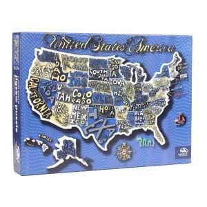  US Map Jigsaw Puzzle Toys & Games