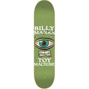  Toy Machine Marks Brainwashed Skateboard Deck   8.25 