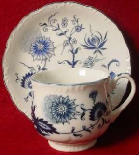 HOUSE OF PRILL china BLUE ONION pttrn CUP & SAUCER Set  