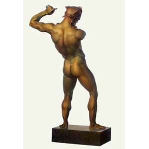 Brass Statue   Pl. XXXII Etching Agar, John Samuel J S Classical 