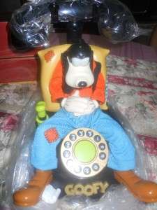 Disney Goofy Talking Animated Telephone ( New see description )