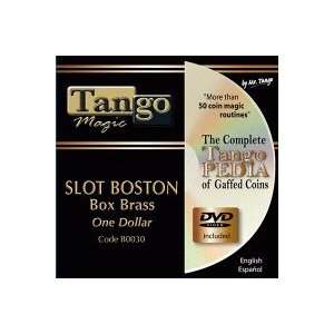   Slot Boston Coin Box (Brass) One Dollar by Tango Magic Toys & Games