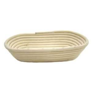  Cane Banneton Oval Bread Proofing Basket   10 Length x 5 
