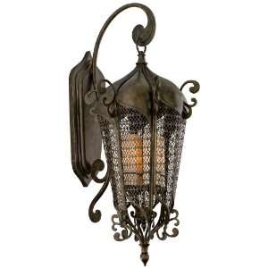 Tangiers Collection 4 Light 42 Tangiers Bronze Outdoor Wall Lantern 