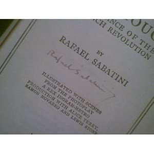  Sabatini, Rafael Scaramouche 1923 Book Signed Autograph 