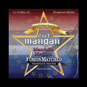  Curt Mangan Fusion Matched Phosphor Bronze Mandolin 