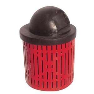  Plastic Coated Dome Lid Receptacle