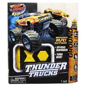   Air Hogs R/C Micro R/C Thunder Trucks [Master Blaster] Toys & Games