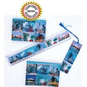   Gift Set   Photo Album , Bookmark , Notepad & Ruler