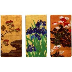  Japanese Florals Magnetic Bookmarks