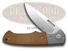 BOKER TREE BRAND Brown Canvas Micarta Titan Hunter Pock