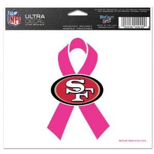  San Francisco 49ers Breast Cancer Awareness 4x6 Ultra 
