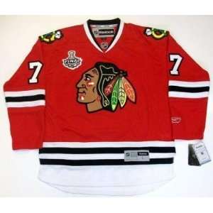 Brent Seabrook Chicago Blackhawks 2010 Cup Rbk Jersey   Small