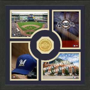  Milwaukee Brewers Fan Memories Photo Mint by Highland Mint 