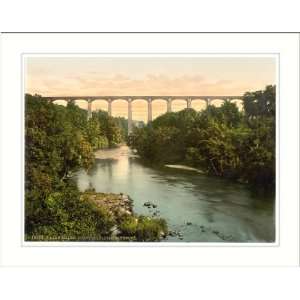  Pontycisylltan Aqueduct Llangollen Wales, c. 1890s, (M 
