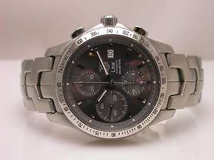 TAG HEUER LINK CHRONOGRAPH AUTOMATIC MENS WATCH CJF2115 GREY DIAL 