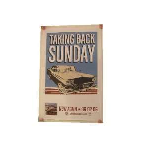  Taking Back Sunday Poster New Again 