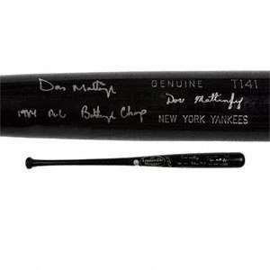  Don Mattingly New York Yankees Autographed Black Baseball 