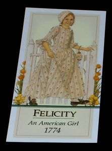 FELICITY BOOKMARK AMERICAN GIRL PARTY FAVOR~GIFT BAG  