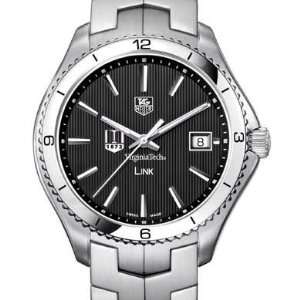  VT TAG Heuer Mens Link Watch with Black Dial Sports 
