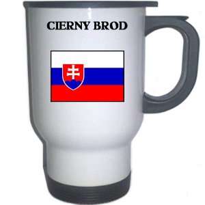 Slovakia   CIERNY BROD White Stainless Steel Mug 