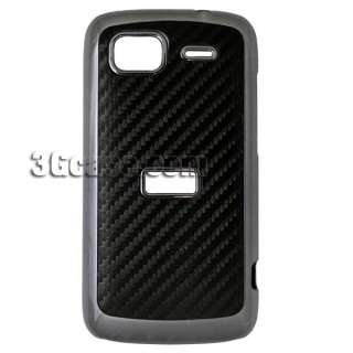 Item 1 x Black Carbon Style Hard Case for HTC Sensation (4G, SE, XE 