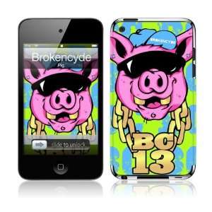  iPod Touch  4th Gen  Brokencyde  Pig Skin  Players & Accessories