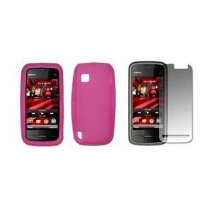  Nokia Nuron   Premium Hot Pink Soft Silicone Gel Skin 