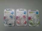 MAM 2 Pack Pearl Silicone Pacifier and Pacifier Clip, 2 Months, Colors 