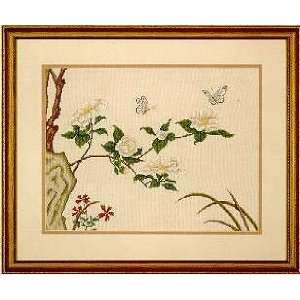  Harmony Fragrant Camellias, Cross Stitch from Serendipity 