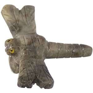  Spirit Animal Carving 1¼ inch Dragonfly Dolomite (pack of 