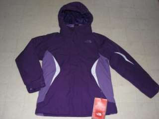 The North Face Boundary Triclimate Jacket Girls Black/Pink/Purple M 