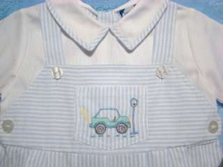CARRIAGE BOUTIQUES 12M SHORTALL W/JEEP~NWTS  