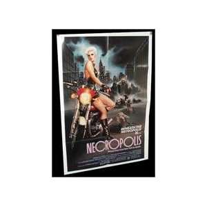  Necropolis Folded Movie Poster 1987 