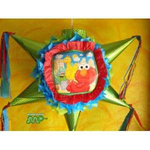  Pinata Sesame Street ELMO Piñata Hand Crafted 26x26x12 