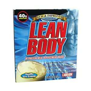   Lean Body   Soft Vanilla Ice Cream   20 ea