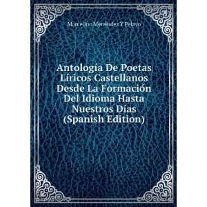   DÃ­as (Spanish Edition) Marcelino MenÃ©ndez Y Pelayo Books