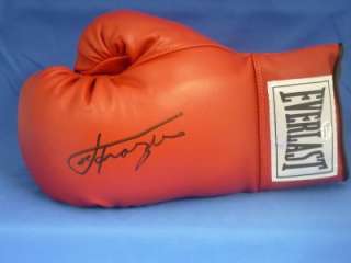 Joe Frazier Signed Autograph Everlast Boxing Glove COA  
