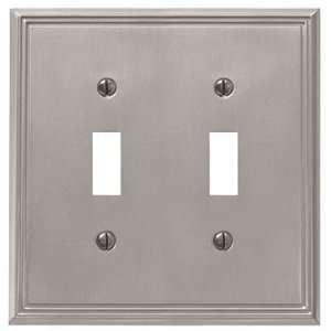   Creative Accents Brushed Nickel Wall Plate (3102BN)