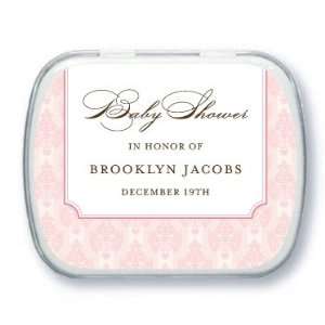 Personalized Mint Tins   Damask Label Tea Rose By Fine Moments 